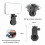 PocketLEDVideoLight 2000mAh 107x67x17mm 3000-9900K 5