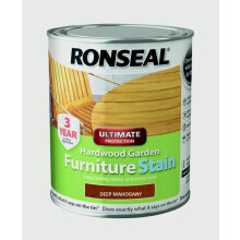 Ronseal HWFSDM750 Hardwood FurnIture Stain Deep Mahogany 750 ml