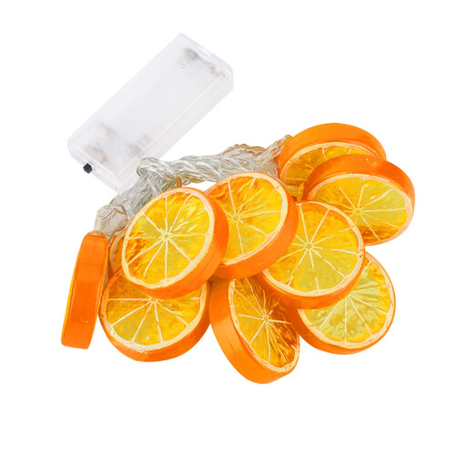 Luminous Fruit Shape Decorative String Lights, Lemon String Lights Emitting Warm White Lighting For A Cozy Home Atmosphere