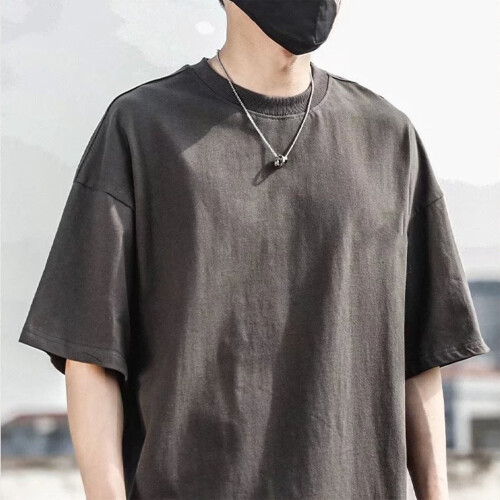 Ανδρικό T-shirt μόδας με μοντέρνο σχέδιο στάμπας, κοντομάνικο μπλουζάκι με 1