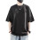 Casual φαρδύ μπλουζάκι για καθημερινή χρήση, oversized κοντομάνικο βαμβακερό τοπ με 2