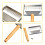 Stainless Steel Honeycomb Fork, Ergonomic Wooden Handle Tool For Quick Honey Extraction, Beekeeping Uncapping Scraper Rust-Proof Equipment, Efficient 4