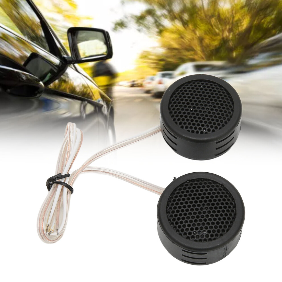97Db Car Dome Tweeters 2 Pcs With Base 500W Sound System Speakers 3731374287922
