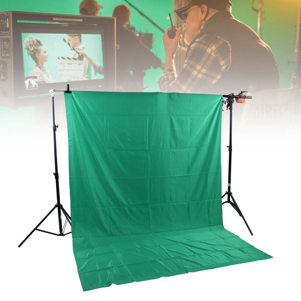 Studio Screen Cloth 1X2m Perforated Cotton Polyester For Photoshoots Green 8411374900087