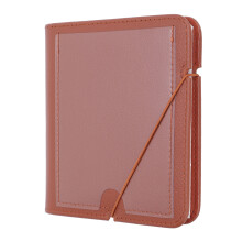 28 Pockets Photo Album Book for Square W210 W300 W400 PVC Leather Brown