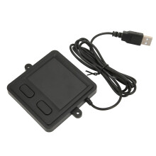 Black USB Wired Touchpad with Tap Scroll Zoom Functions No Drivers