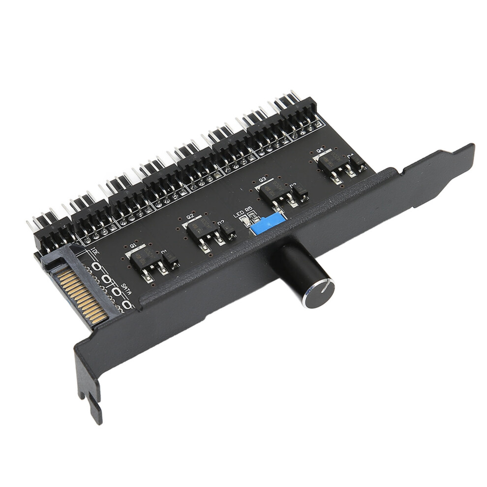 Pc-Lã¼Fter-Hub, 8 Kanã¤Le, Sata-Knopf, 7443665817966