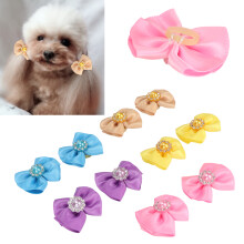 Topknots 20 piezas lazos para el pelo de mascotas de tamaño pequeño colores mixtos