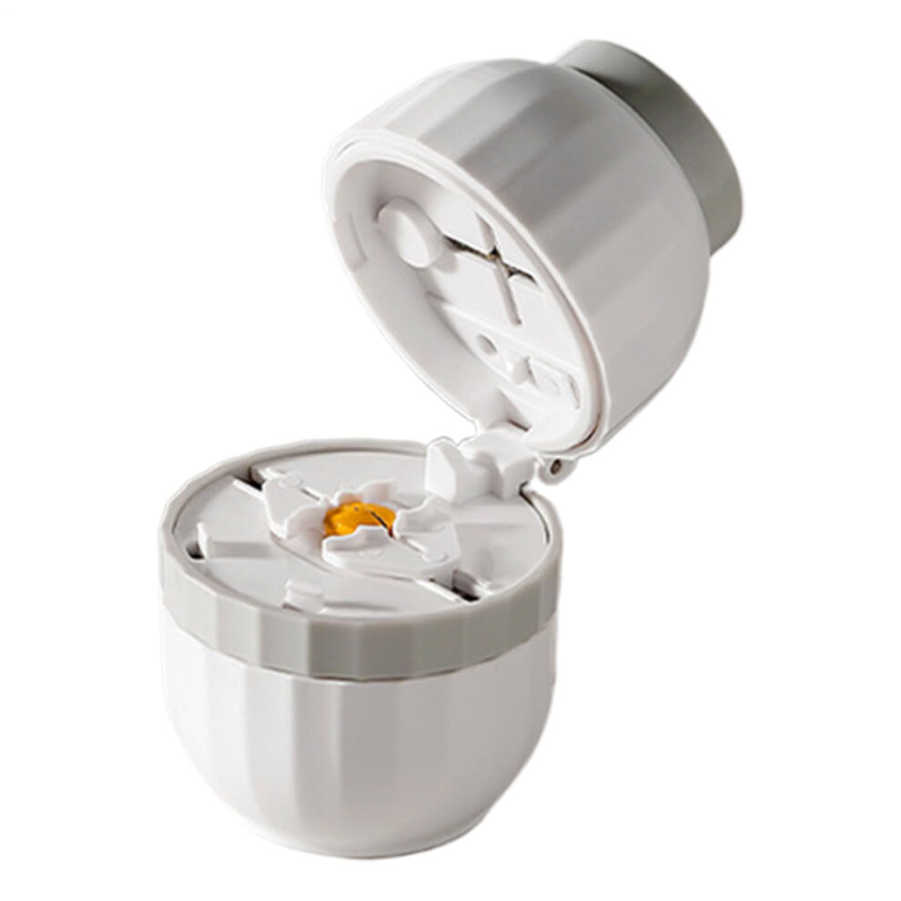 Pill Cutter with Double Lock Safety, Precision Tablet Cutting and Travel Organizer for Adults