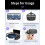 Universal VR Headset for iPhone & Android (4.7-7.2 Inch) G13 Black, Comfortable 3D Glasses with Soft Padding 5