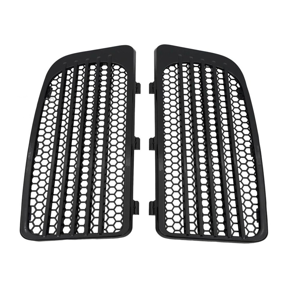 Motorcycle Radiator Grill Lower Fairing Cover For Harley Touring Electra Glide Trike Tri Glide Black 9347817132540