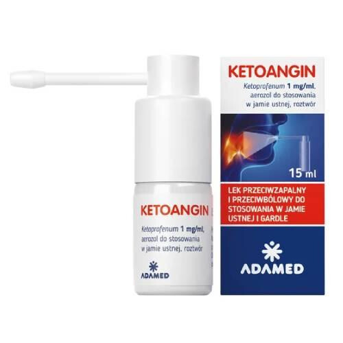 Ketoangin Spray for severe sore throat