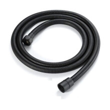 Matt Black 1.5 m 2 m Shower Hose Soft Shower Pipe Common Bathroom Water Pipe Stainless Steel Shower Hose (Colour: 200 cm, Size: A)