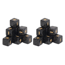 Creative Game Props, Clear And Durable Numbers Dice For Educational Fun And Party Supplies (Compact Size, 20Pcs)
