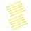 Plastic Binding Coils for Office Use, Durable and Reliable Plastic Spiral Binding Strips for Long-Term Storage, Yellow, 10Pcs 7