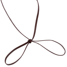 Manuelle DIY Flache Lederschnur 100m Lange