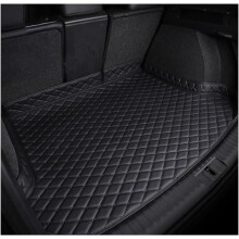 Waterproof Leather Trunk Mat Cargo Liner AntiSlip AntiScratch Black for BMW X1 U11 20222024