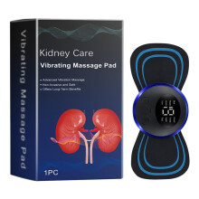 Rechargeable Back Vibration Pad  Adjustable Vibration Therapy Cushion  Portable Kidney Care Massager for Back, Arms, and Legs