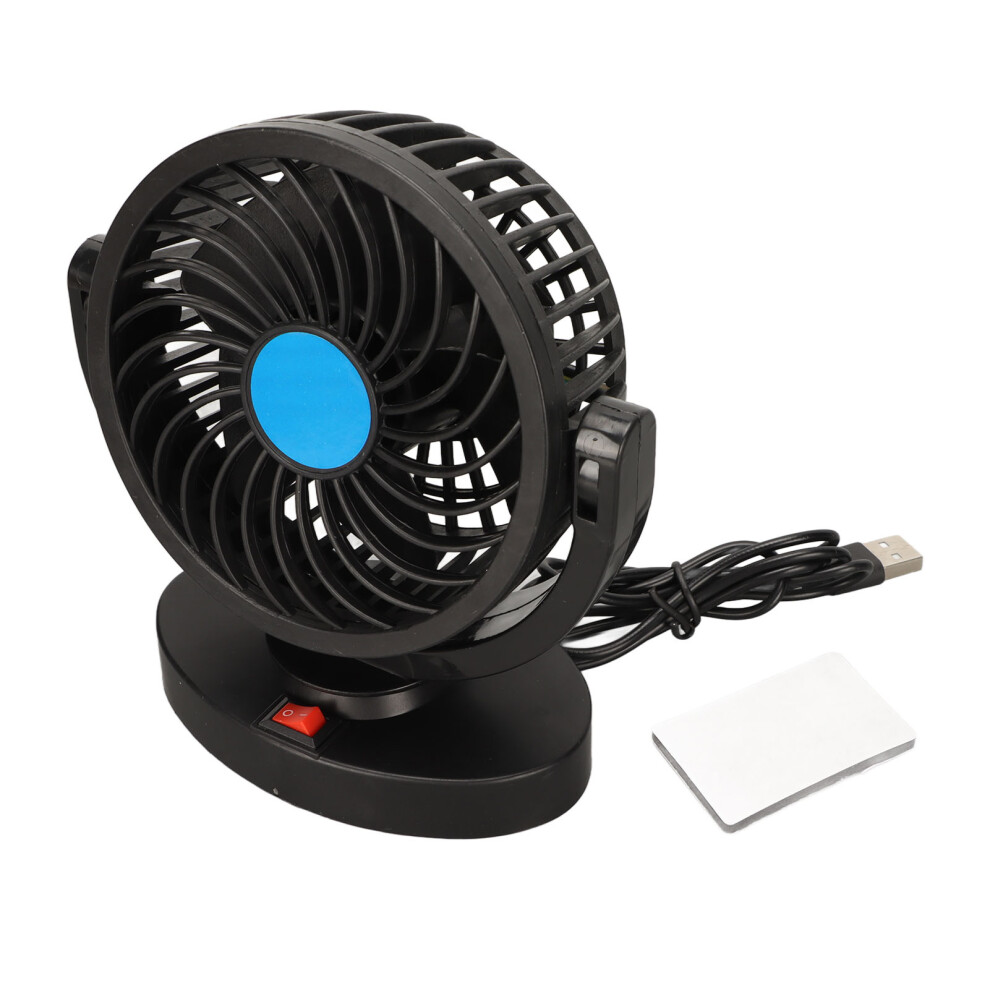 Rotatable Car Fan: Additional Airflow And Fresh Air Circulation For Cars Trucks Suvs Rvs Atv Boats Homes, Automatic Overheating Protection With 9773935186637