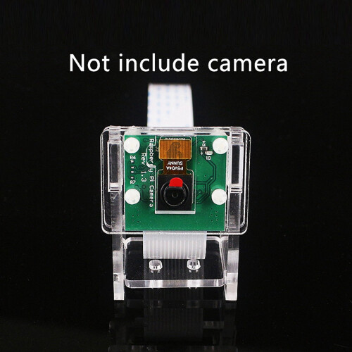 2X Ov5647  Camera Acrylic Holder Transparent Webcam Bracket for Raspberry Pi 3 Camera