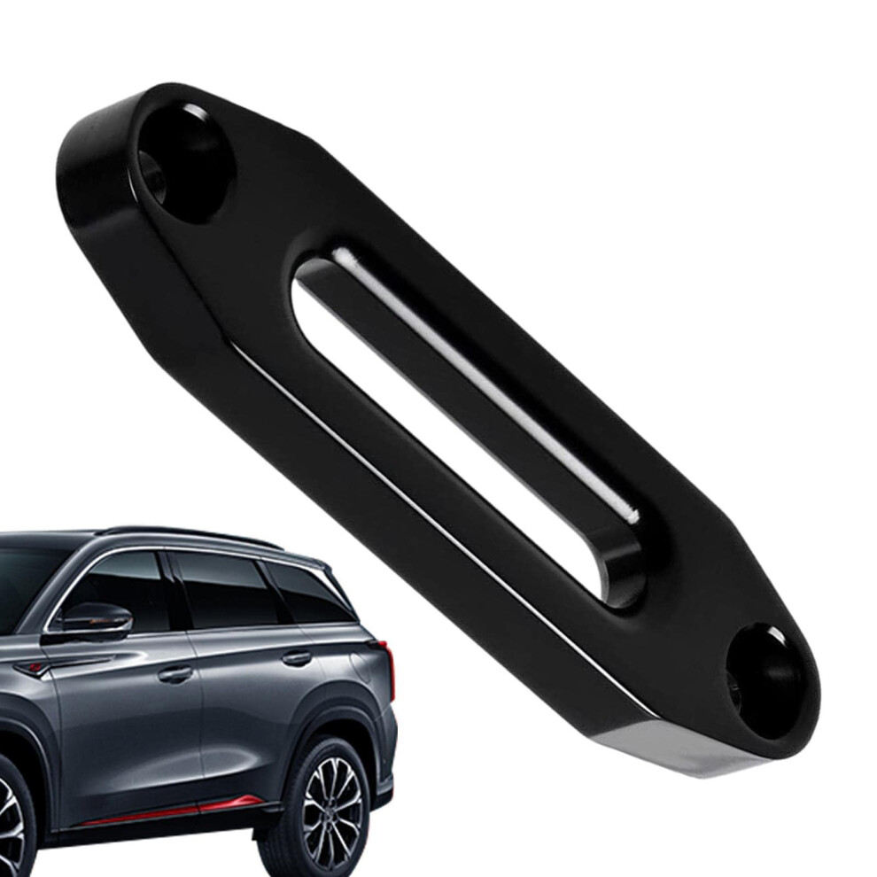 Rope Guide Ranger Atv Aluminum Clicks Fairlead 30004000 Lbs Polished Synthetic Cable Clicks 124 Mm For Atv Winches Black 9347817914504