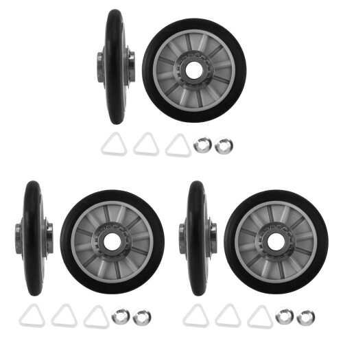 6PCS 349241T Dryer Drum Roller Kit for