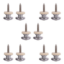 10 Stücke Wolle Kupfer Gitarren Gurt Sperren Verriegeln Pegs Pins Pilz Form End Knopf