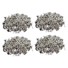 400Pcs Gitarren Schlagbrett Schrauben für Strat / Tele E-Gitarre Bass Silber