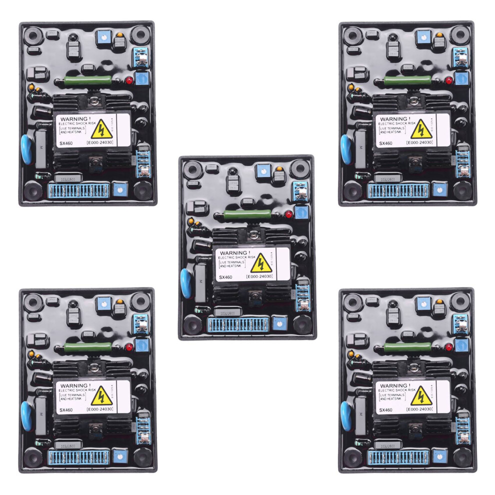 5X Automatic Voltage Regulator Avr Voltage Stabilizer Board Sx460 For Generator 4711257305287