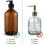 4X 17Oz Soap Dispenser, Hand Dish Soap Dispenser for Kitchen Bathroom Countertop 3