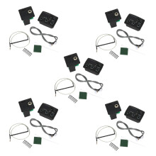 5X KLT-17A Préampli D'égaliseur de Guitare Acoustique avec Tuner Numérique égaliseur D'égaliseur 3 Bandes