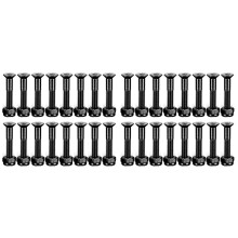 32 Set 1 Inch Skateboard Mounting Hardware Screws Bolts Skateboard Hardware Screws Skateboard Parts