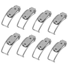 8X Rostfreier Stahl Feder Hasp 304 Edelstahl Box Schrank Feder Sperre Hasp Transport Box Turm Schnalle