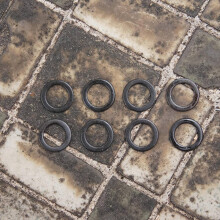 500 Pcs Standard Skateboard Bulk Bearing Spacers/Standard Skateboard Bulk Speed Hardware Washers
