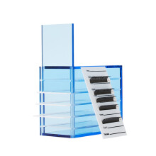Carcasă organizatoare pentru gene cu construcție durabilă și rezistentă la spargere, cutie de depozitare pentru gene din materiale acrilice