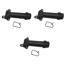 3X Car Cooling System Connector for X1 X3 X4 X5 E70N E71 E84 E90N E91N 11127810707
