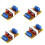 4X Audio Stereo Isolator Eliminate Current Sound Interference Filter Eliminator Ground Loop Suppressor Noise Isolation 1