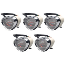 5X Motorcycle Meter Odometer Gauge Backlight LCD Digital Indicator Instrument for Vintage DAX 70 Jialing70
