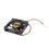 5pcs 70X70mm 12V 3-Pin PC Computer Case CPU  Brushless Cooler Cooling Fan Black 3