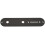 2pcs 32MM Width Control Plate for  TL Telecaster Tele Guitar Replacement, Black 2