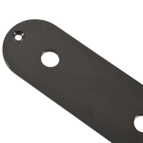 2pcs 32MM Width Control Plate for  TL Telecaster Tele Guitar Replacement, Black 2