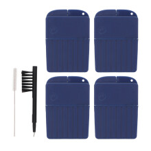 Hearing Amplifier Wax Guards Kit with Brush & Storage Box for RIC & CIC Models