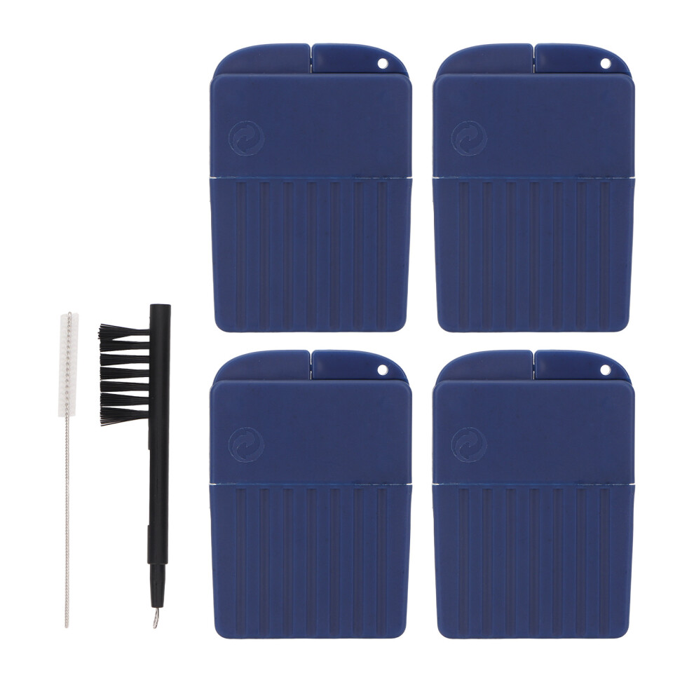 Hearing Amplifier Wax Guards Kit with Brush & Storage Box for RIC CIC ITE