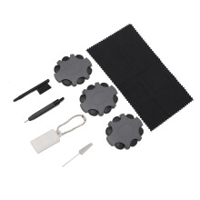 Hearing Amplifier Wax Guards Silicone Filters for Earbuds & Headphones Black
