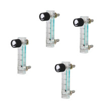 4X 0.1-1.5LPM Medidor de Flujo de Medidor de Flujo de OxÍGeno de 1.5 L con VÁLvula de Control para OxÍGeno Aire Gas
