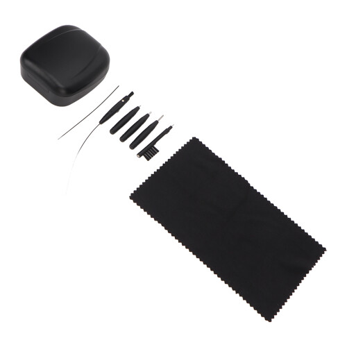 8pcs Hearing Amplifier & Earbud Cleaning Kit Portable ABS Tool 1
