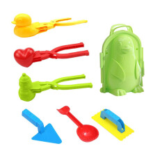 Vibrant Winter Fun, Plastic Snowball Clamps, Quick Snow Duck Maker, Essential Snow Mold Toys for Family Winter Outdoor Play Tools
