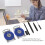 Hearing Amplifier Wax Guards Dustproof Cover Blue for Moistureproof 10 Pack 13