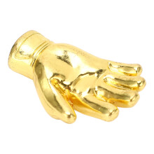 Trofeo Golden Soccer Glove Award in metallo, altezza 4cm, perfetto come regalo per i portieri