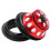 Lager-Headset, Metall, bunt, Tropfenform, 9